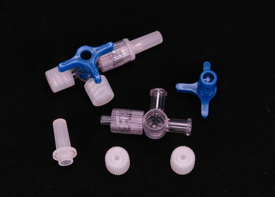 Pièces médicales en plastique jetables de moulage par injection pour traiter l'injecteur stérile